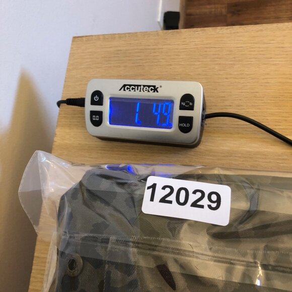 UMGEE Jacket Womens Medium Gray Leopard Print Denim Snap Pockets Everyday Casual - Picture 9 of 9